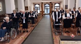 Jubelviering van de jubilarissen