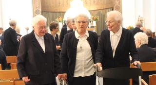 Jubelviering van de jubilarissen